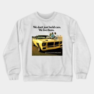 HOLDEN MONARO GTS - advert Crewneck Sweatshirt